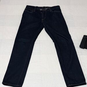 J. Crew Factory Men's Dark Blue Straight Jeans
